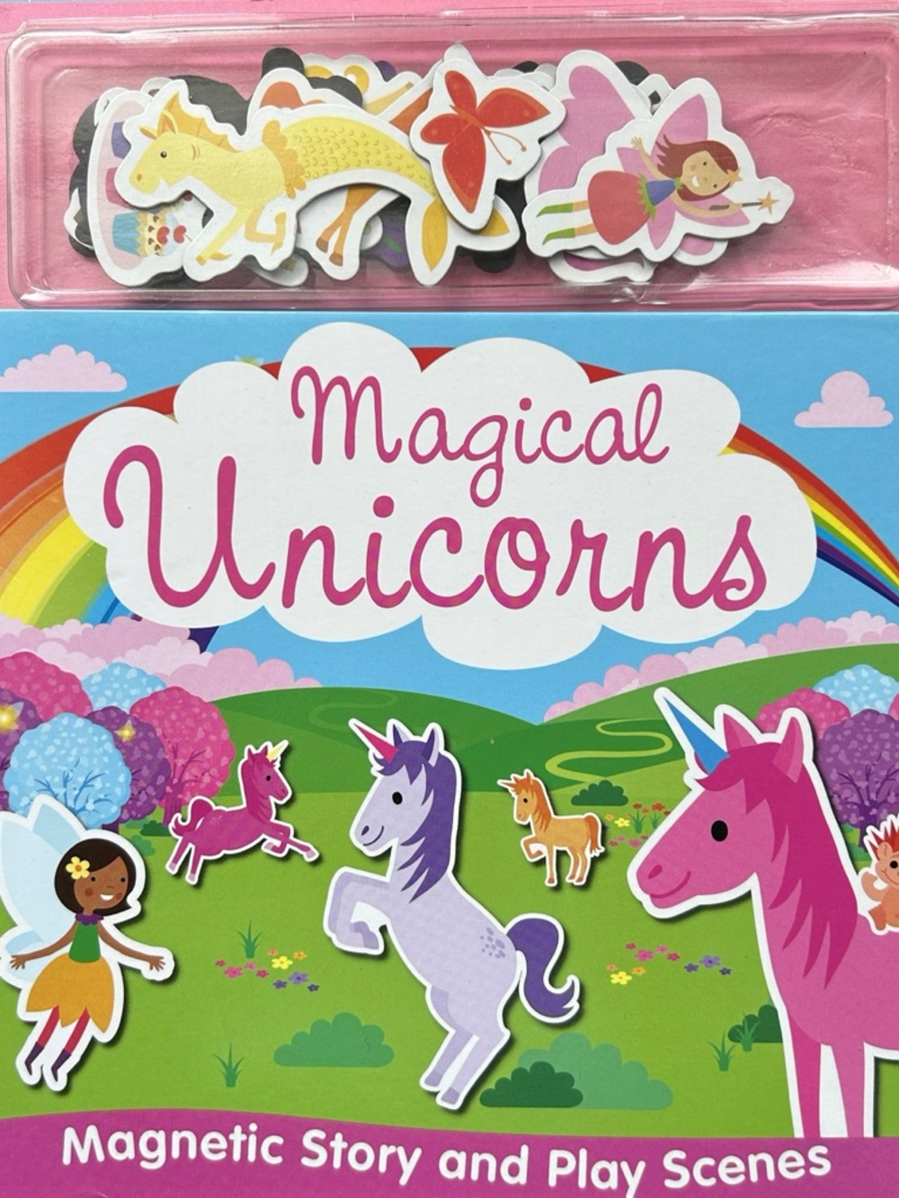 BUNDLE & SAVE🦄 Magical Unicorns Magnetic Story and Play Scenes Board Book